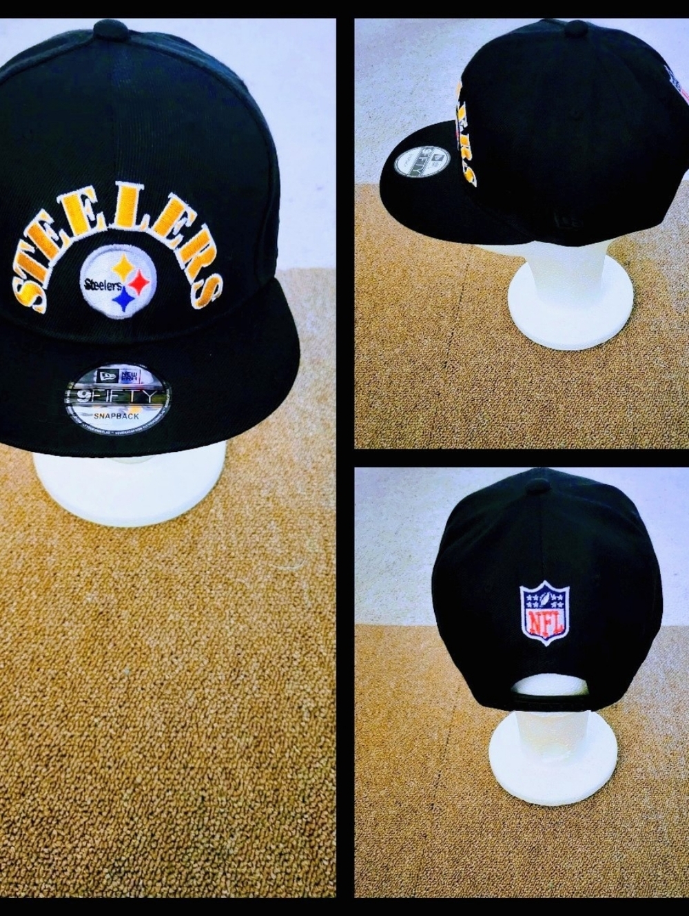 PITTSBURGH STEELERS NFL FOOTBALL SNAPBACK HAT.